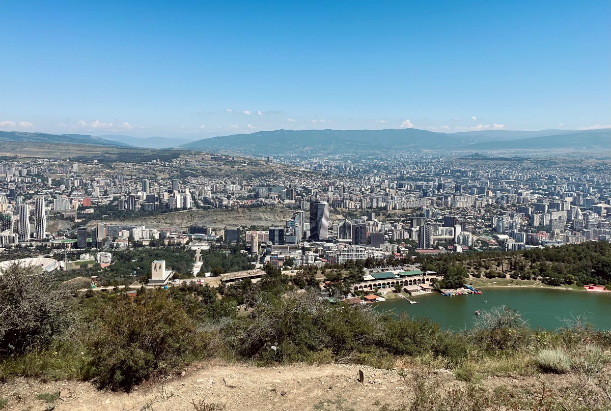 Vake skyline in Tbilisi